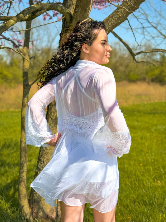 Robe Bride Embellished